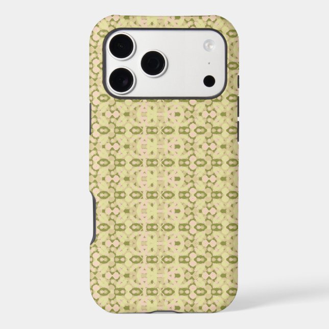 Soft Geometric Lattice Pattern Case-Mate iPhone Case (Back)