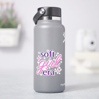 Soft Girl Era Text Design Sticker