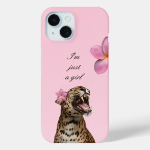 Soft Girl Pink Leopard Phone Case  Trendy & Girly 