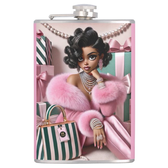 Soft Glam  Flask (Front)