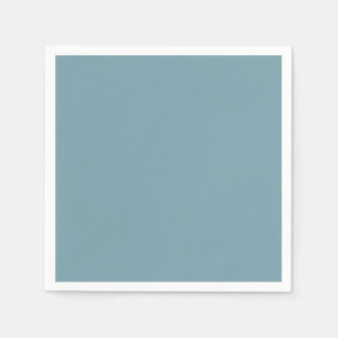 Soft Glamour - Misty Blue Slate Solid Napkins