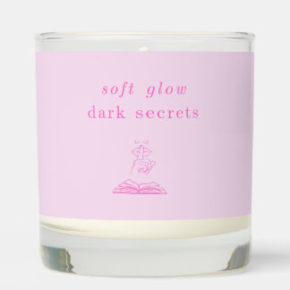 Soft Glow, Dark Secrets Candle | Cozy Gift