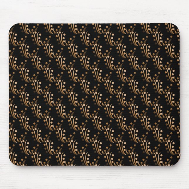 Soft Gold Luxurious Glam Mousepad (Front)