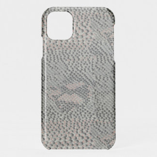 Soft Gray and Pink Snake Skin Uncommon iPhone Case