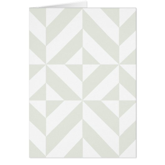 Soft Gray Geometric Art Deco (Front)