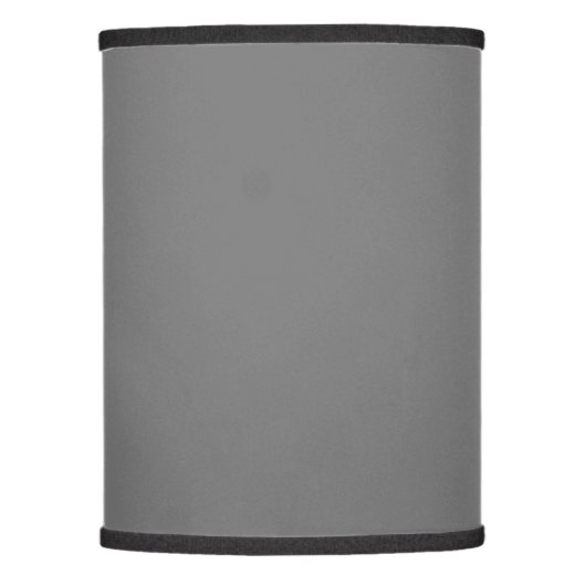 Soft Gray Lamp Shade (Front)
