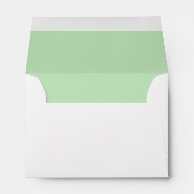 Soft Green Envelope (Back (Bottom))
