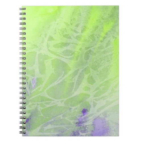 Soft Green & Lavender Harmony Notebook