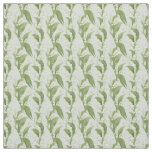 Soft Green Lily of the Valley Botanical Fabric