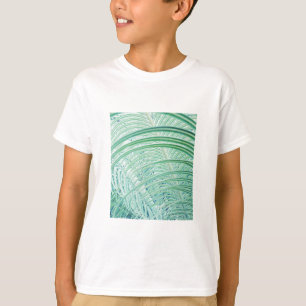 Soft Green Plant Palm Leaf T-Shirt