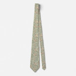Soft Green Vintage William Morris Honeysuckle Tie