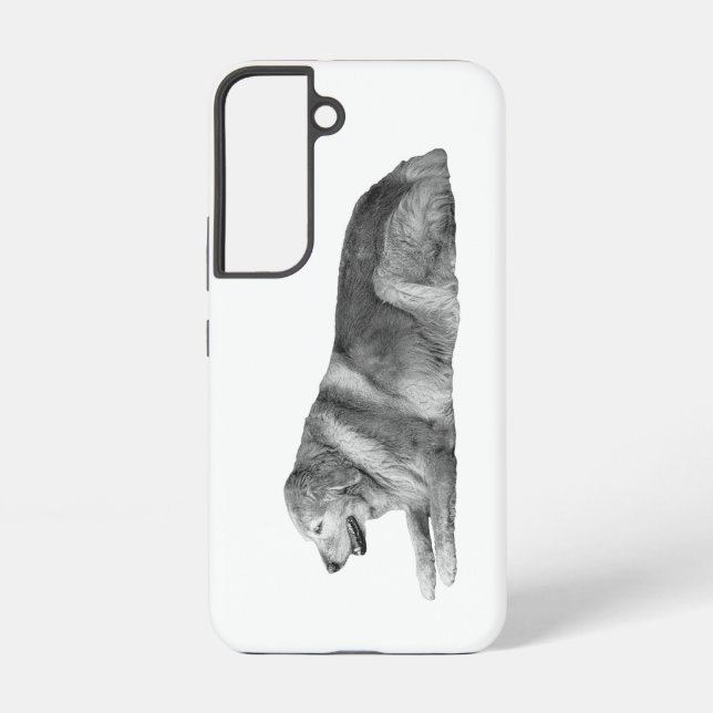 Soft Guard, Calm Tech Samsung Galaxy Case (Back)