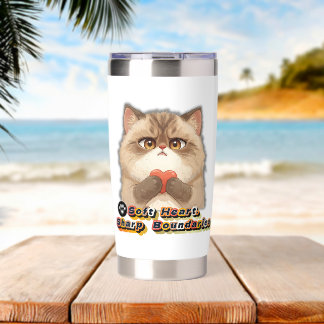 soft heart insulated tumbler