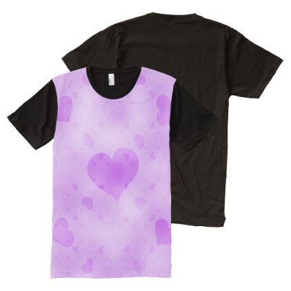 soft hearts D All-Over-Print Shirt