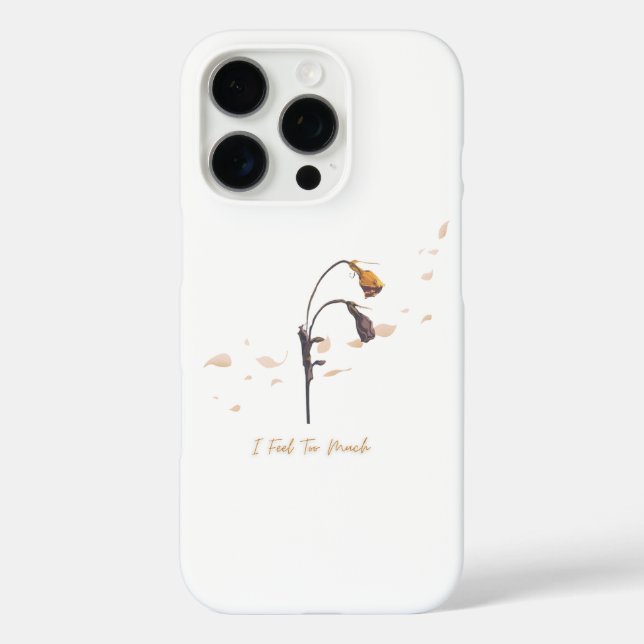 Soft Hearts Feel Deeply _ phone Case (Back)