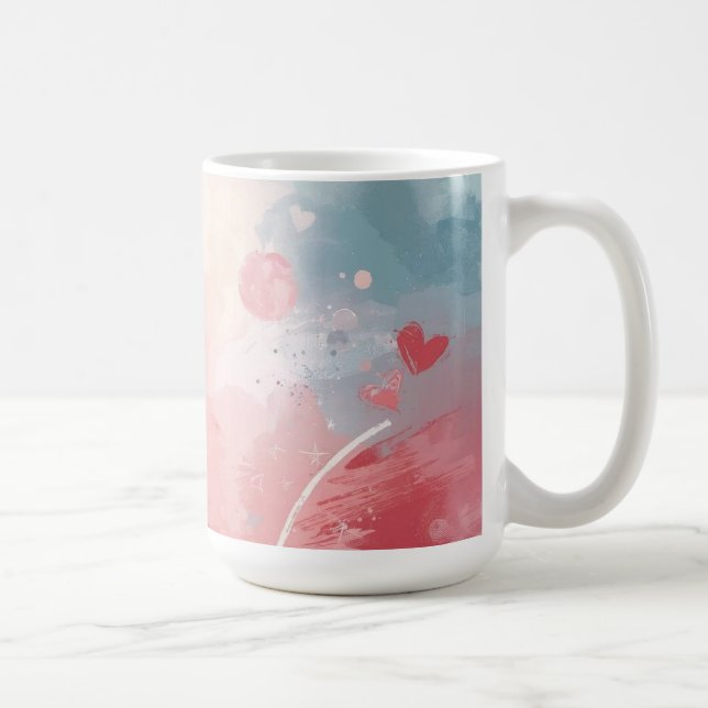 Soft Heartscape Coffee Mug (Right)