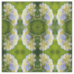 Soft Hydrangea Flower Pattern Fabric