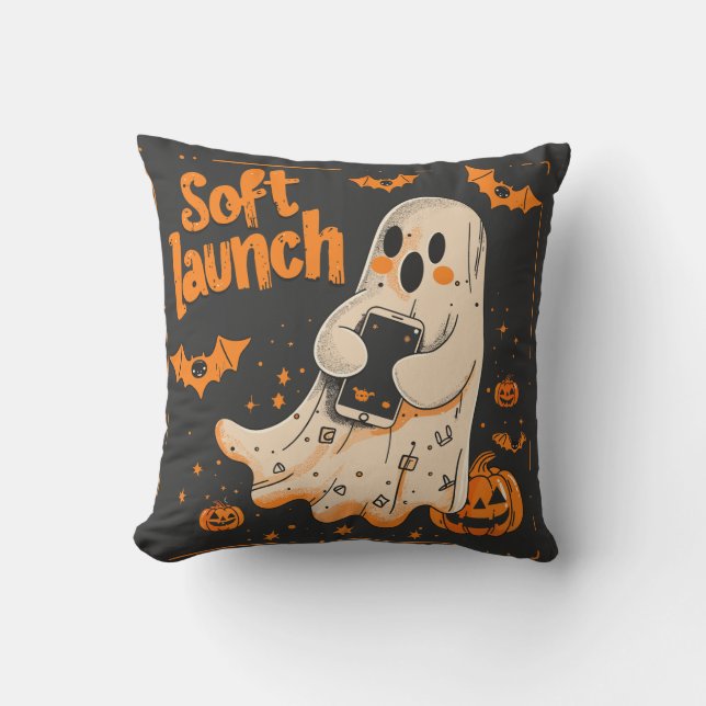 Soft launch | ExDesigner | Halloween Throw Pillow (Front)