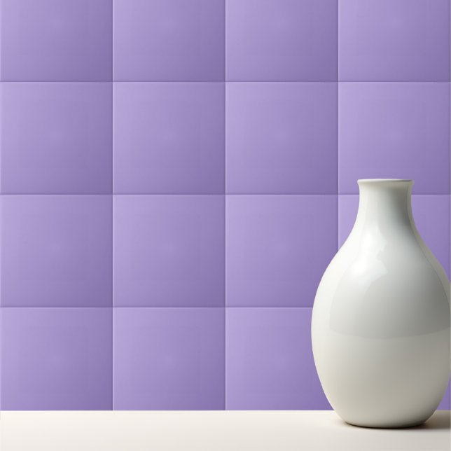 Soft Lavender Purple Color Ceramic Tile (Creator Uploaded)