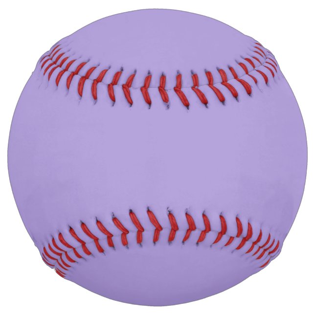 Soft Lavender Purple Color Softball (Front)