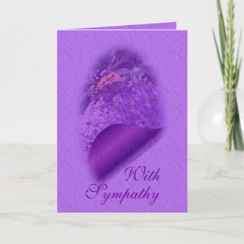 Soft Lavtint Butterfly-customize Any Occasion Card by MakaraPhotos at Zazzle