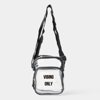 soft life aesthetic clear crossbody bag 