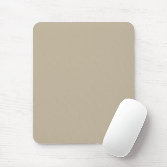 Soft Light Beige Background – Wedding Design Mouse Pad (With Mouse)