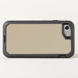 Soft Light Beige Background – Wedding Design OtterBox Defender iPhone SE/8/7 Case