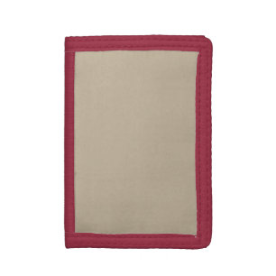 Soft Light Beige Background – Wedding Design Trifold Wallet