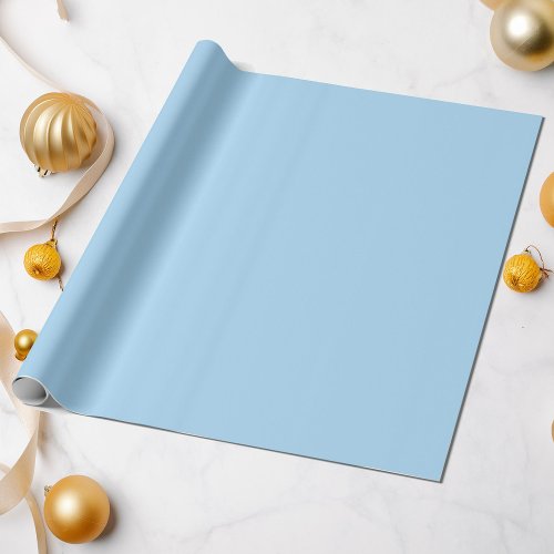 Soft Light Blue Solid Color abdaf7 Wrapping Paper