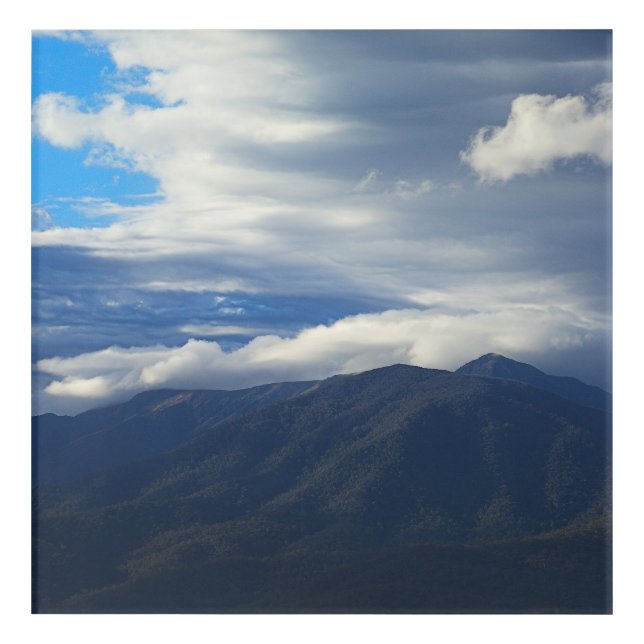 Soft light over Mount Bogong Acrylic Print (Front)