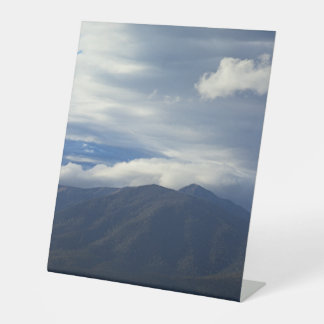 Soft Light Over Mount Bogong Pedestal Sign