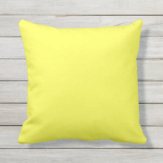 Soft light yellow  pillow
