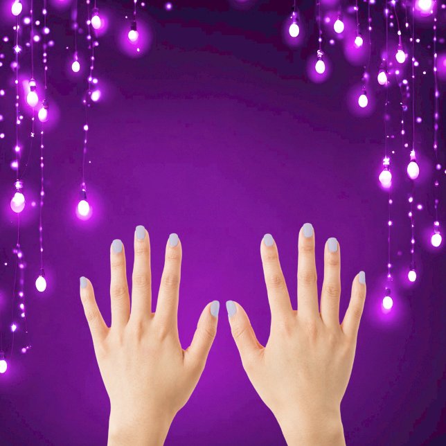 soft lilac - solid color  minx nail art (Creator Uploaded)