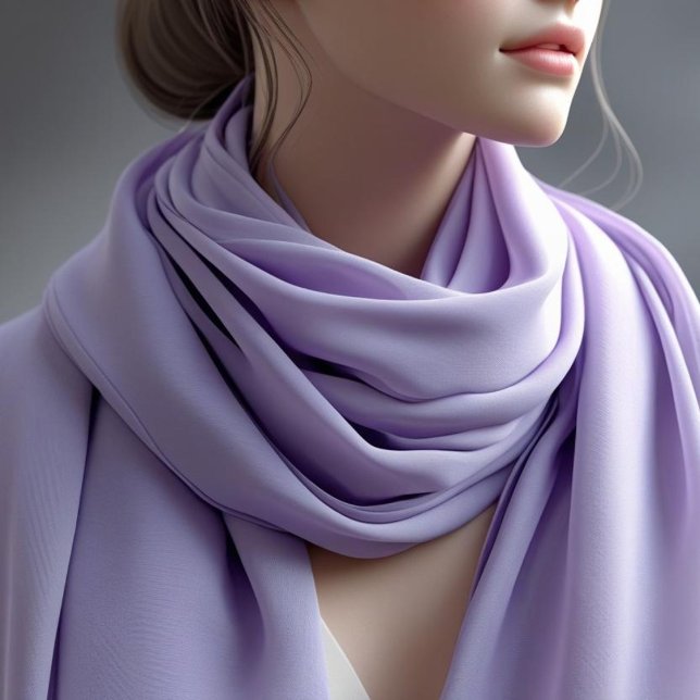 soft lilac - solid color  scarf (Creator Uploaded)