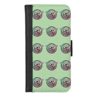 Soft Mama Nature Club Cottagecore Wildflower Wreat iPhone 8/7 Wallet Case