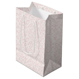 Soft Meadow Blush Pink - Neutral Medium Gift Bag