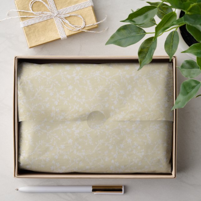 Soft Meadow Neutral - Buttercream Tissue Paper (Gift)