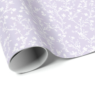 Soft Meadow Neutral - Dusty Lavender Wrapping Paper