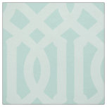 Soft Mint Trellis Large Scale Fabric