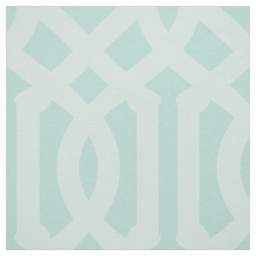 Soft Mint Trellis Large Scale Fabric