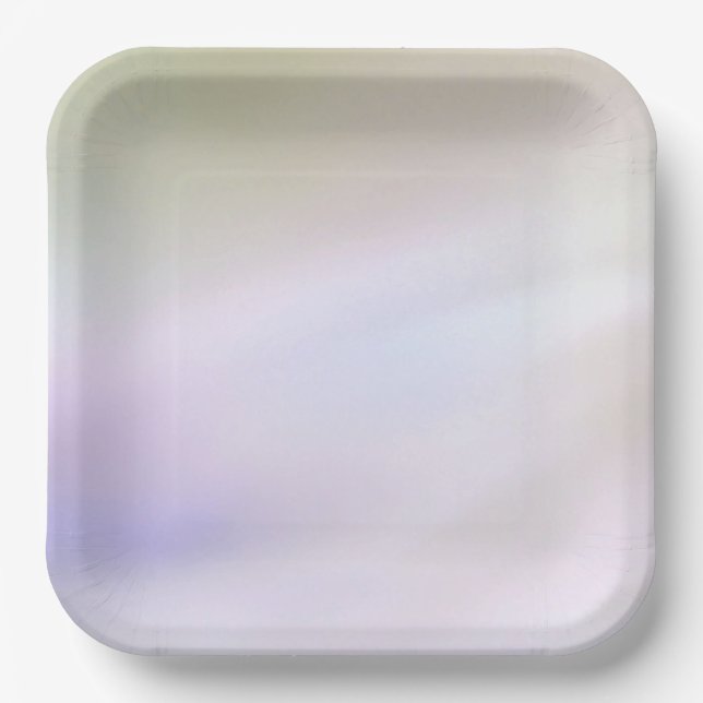 Soft Mist Paper Plate (Front)