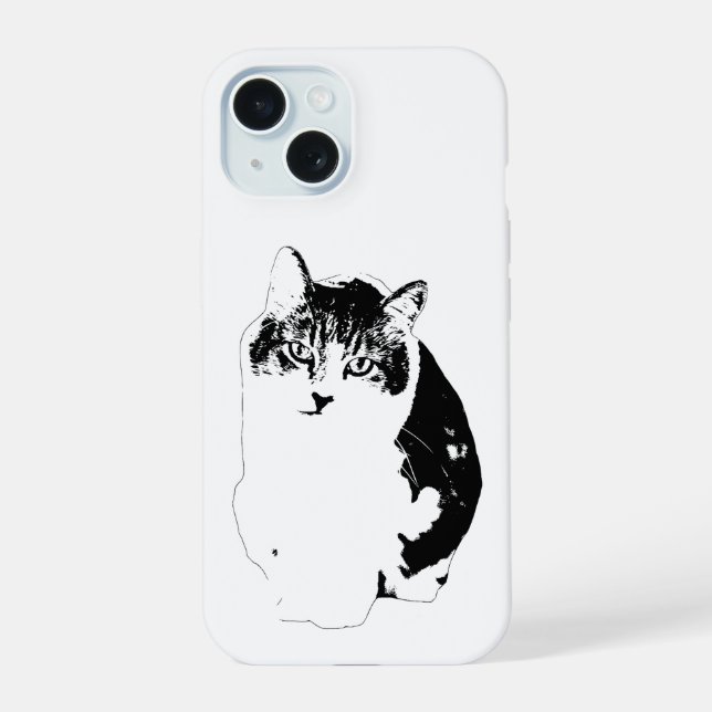 Soft Modern Figure Iphone Case (Back)