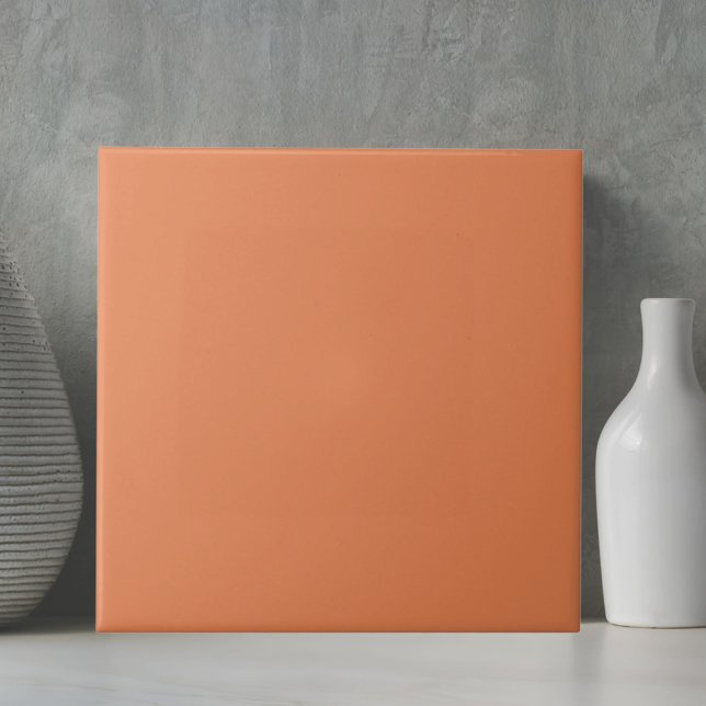 Soft Muted Pastel Boho Color Ceramic Tile (Close up)