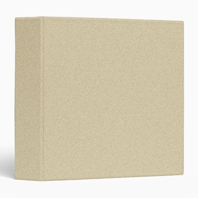 Soft Natural Sand Background Binder (Front/Spine)
