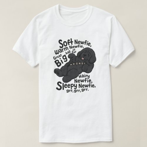 Soft Newfie Poem T-Shirt