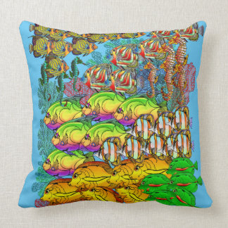 Soft Ocean Pillow Shared with Friends