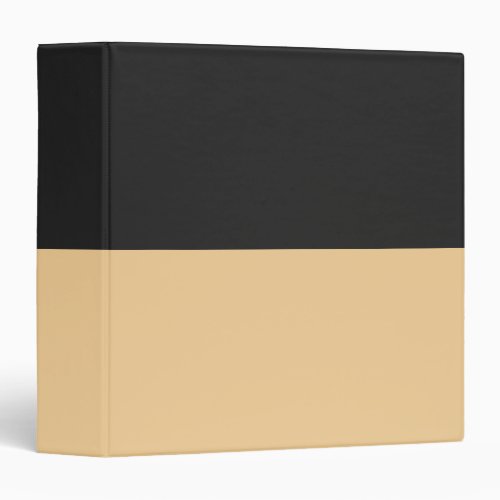 Soft Orange and Gray Simple Extra Wide Stripes 3 Ring Binder