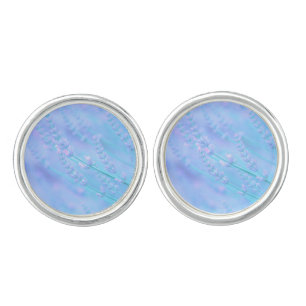 soft pale lavender cufflinks