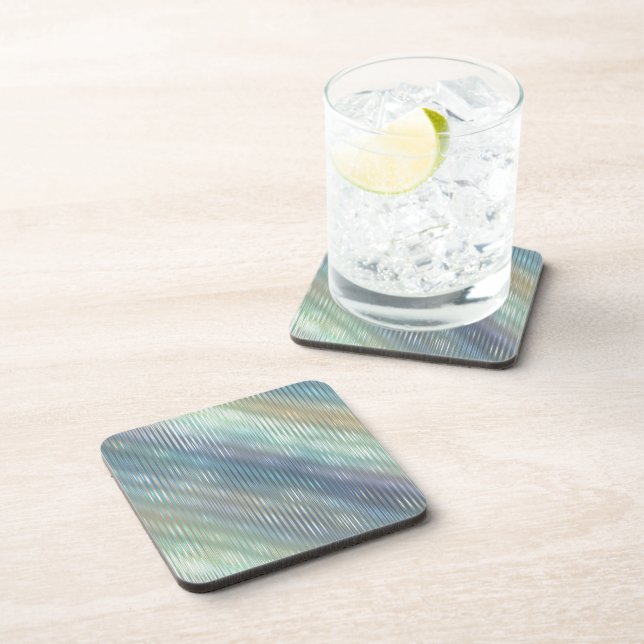 Soft Pastel Abstract Drink Coaster (Right Side)